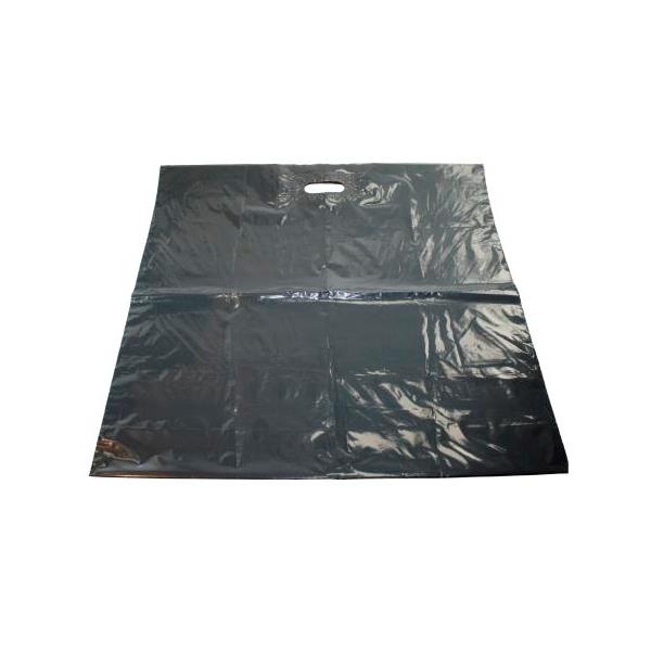 1150111   Plastpose 63 x 59 / 8.5 cm, grå nøytral 45 my resirkulert plast (350)